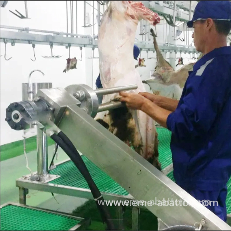 High Quality 300 Heads Per Hour Pneumatic Sheep Skin Puller Machine Goat Slaughtering Machine for Abattoir Equipment for Slaughterhouse