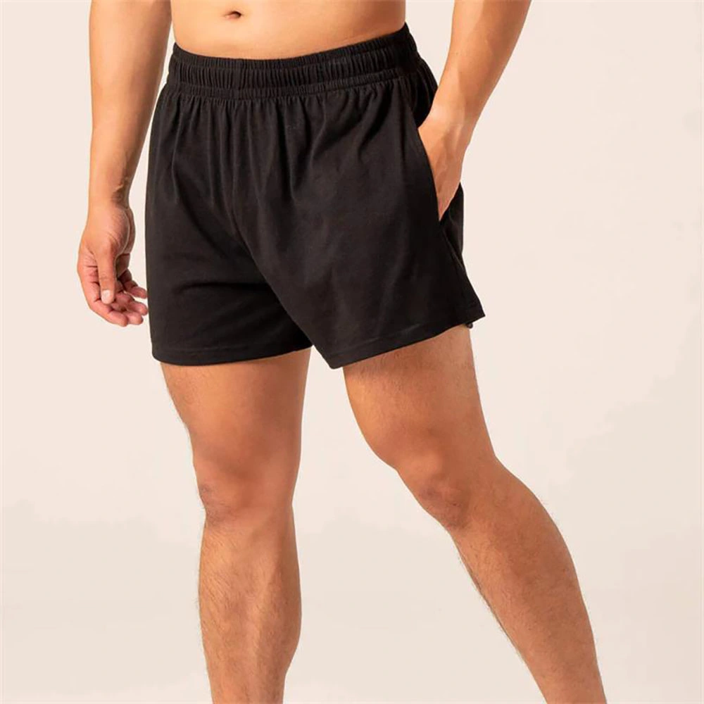 Men Running Shorts Fitness Jogging Quick Dry Active Shorts Custom Logo Double Layer Sports Shorts for Men