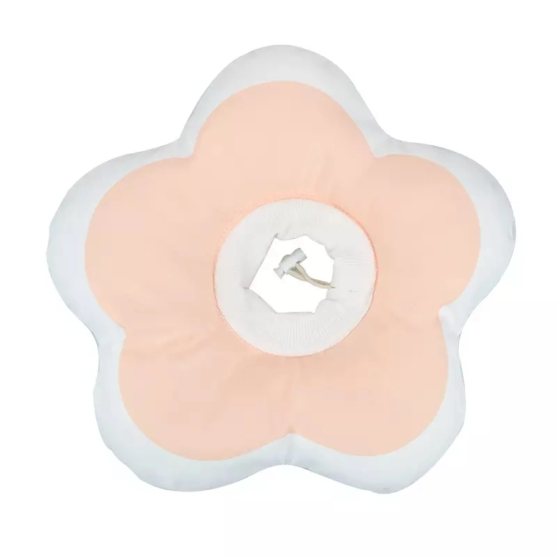 Pet Recovery Collar Soft Cone Collar Cute Flower Shape for Wound Healing