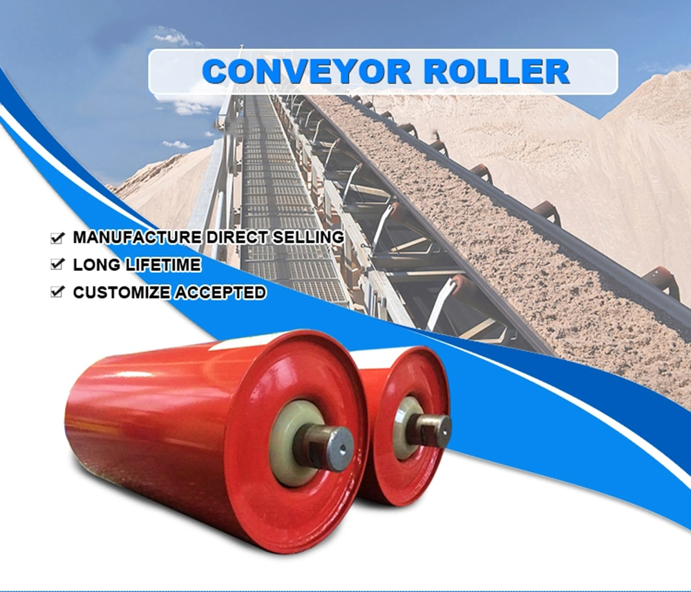 Belt Conveyor Guide Roller for Cement with BV