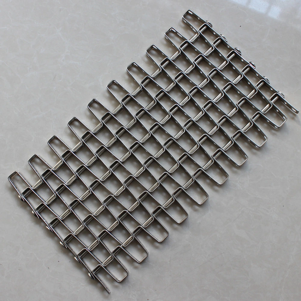 SUS304 Welded Edge Flat Wire Belt for Tunnel Oven