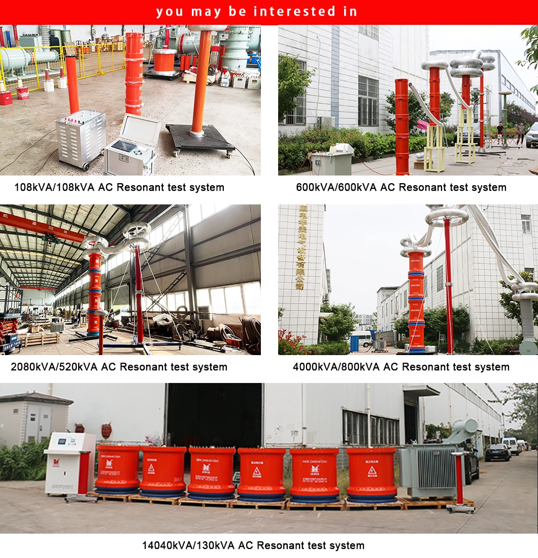 Partial Discharge AC Resonant Test System