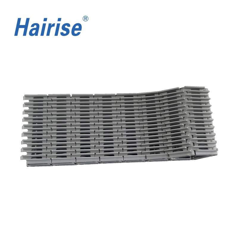 Hairise 6100 Thick Raised Rib Plastic Conveyor Belt-Driven