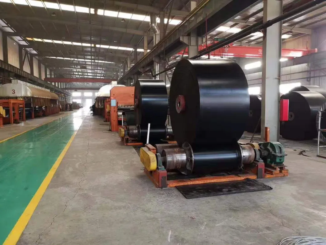 Heavy Load Conveyor Belt Chemical Acid Resistant Rubber Belting Industrial Belt for Fertilizer Plant