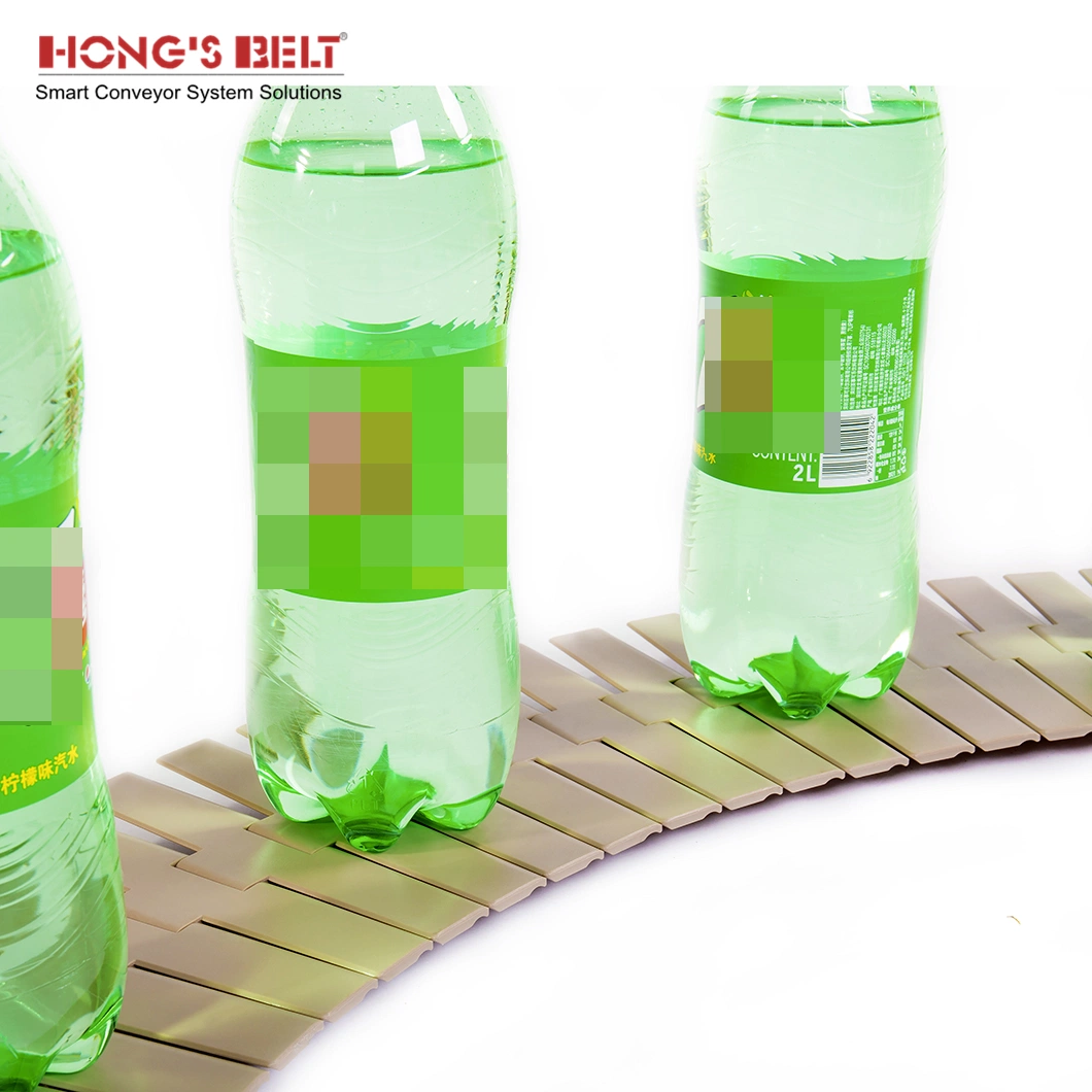 Hongsbelt 882tab-K750 Conveyor Belt Table Top Chain for Plastic Bottles