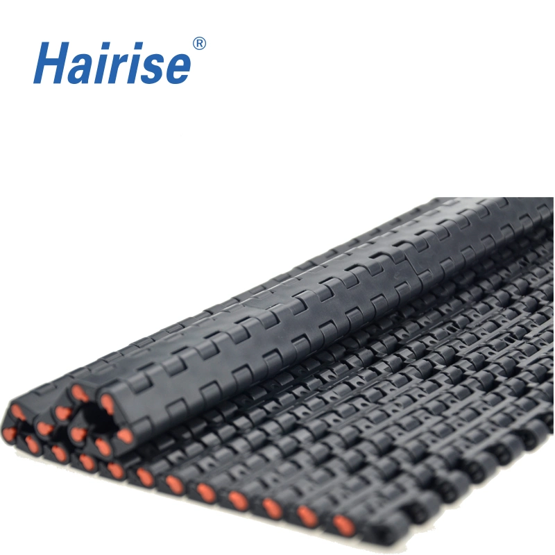 Low Friction Food Grade Table Top Conveyor Chain Plastic Belt Wtih FDA&amp; Gsg Certificate