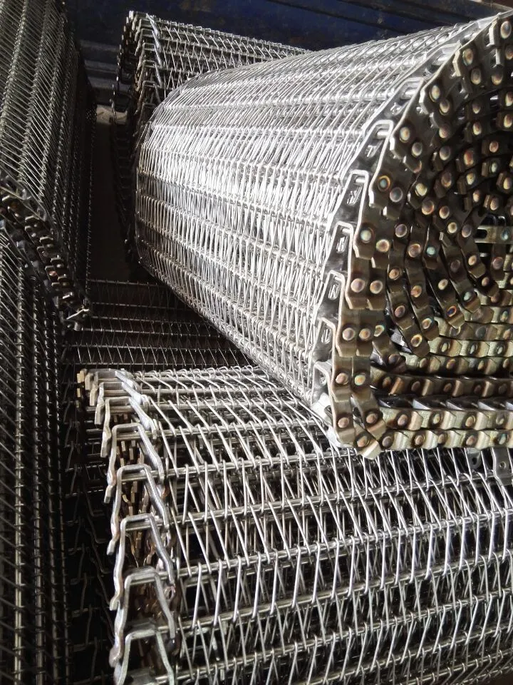 Metal Conveyor Mesh Belt for Drying, Tunnel Oven, Hot Treatment, Washing