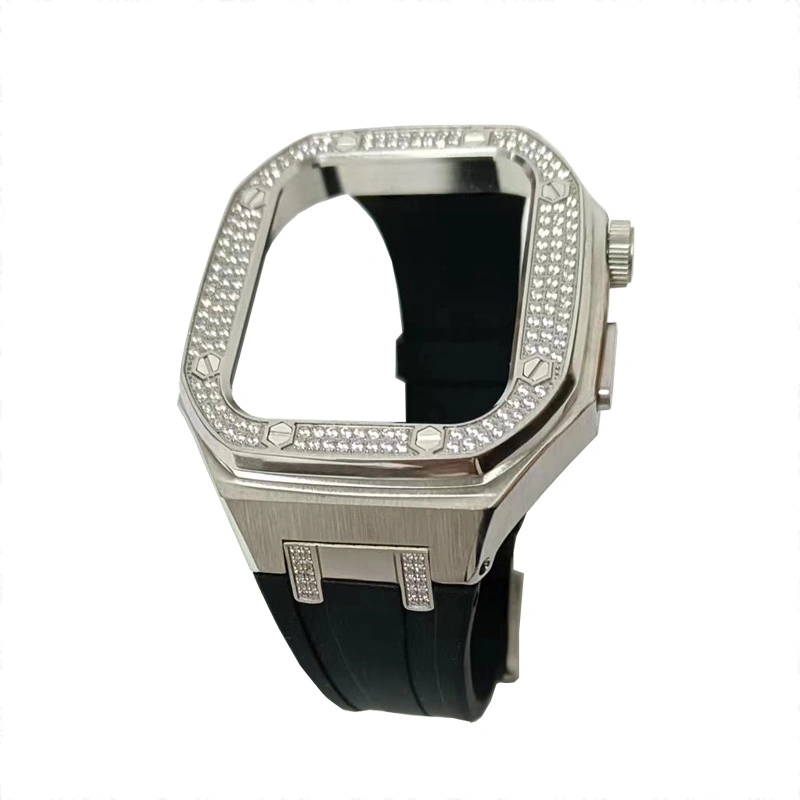 New Prroduct for Apple Watch Watch Strap Metal Stainless Steel Strap for Apple Watch 6 7 Generation iWatch