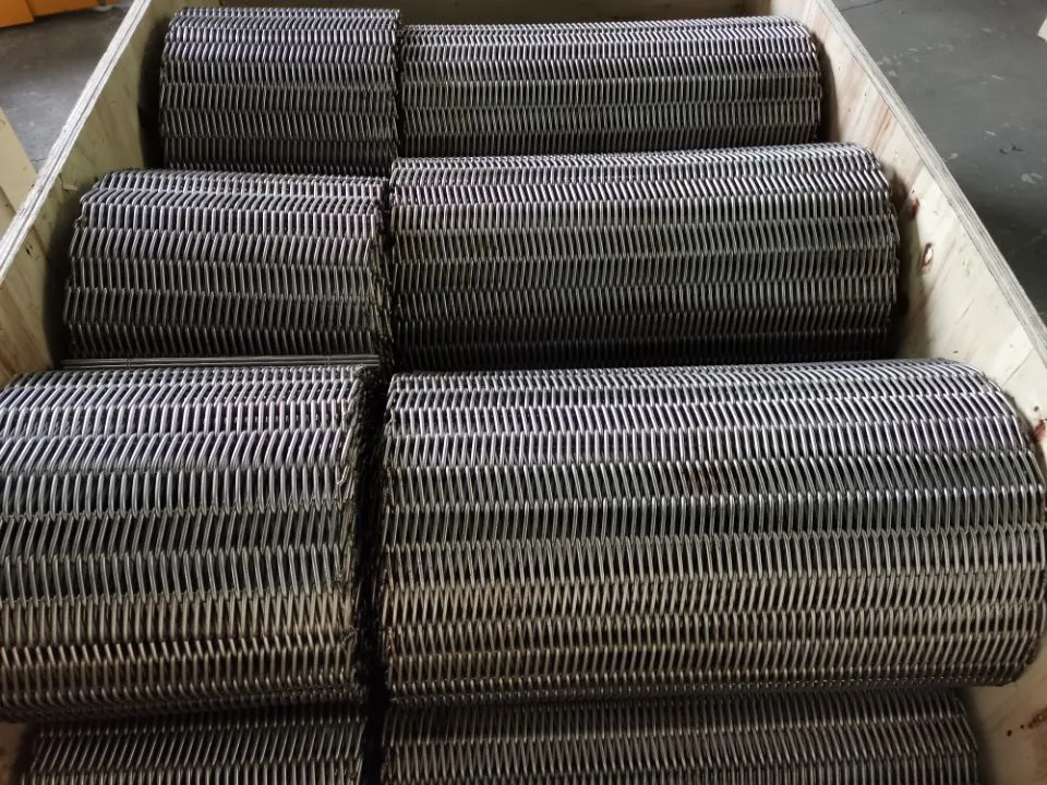 Metal Conveyor Mesh Belt for Drying, Tunnel Oven, Hot Treatment, Washing