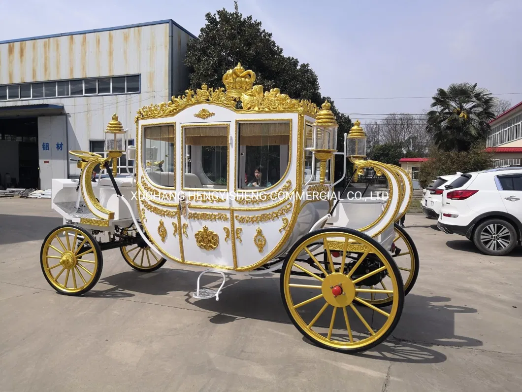 High Quality Fairytale Deluxe Wedding Special Transport Horse Carriage