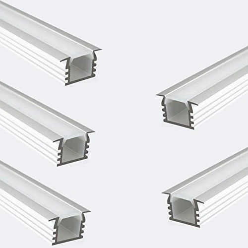 22*12mm Noble Aluminium Deep LED Profile (Metallic)