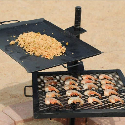 Portable Camping Cooking Grill for Cooking on Firepitsoutdoor Fire Rings Open Flame Cooking &amp; Campfiresbrand