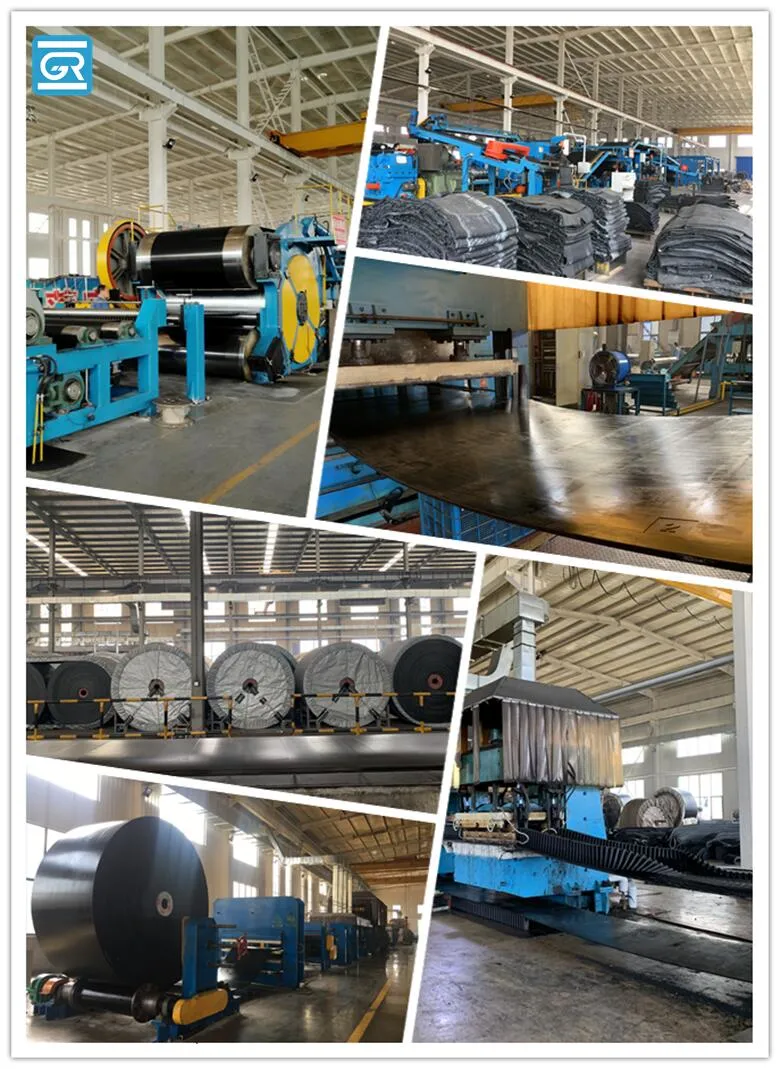Heavy Load Transportation Steel Cord Rubber Conveyor Belt with High Temperature Resistance for Mining, Harbour, Coal, Agriculture, Industry, Metallurgy