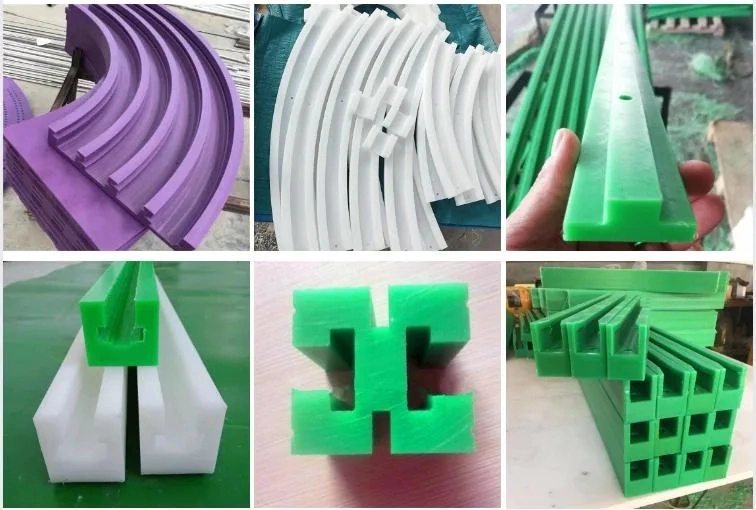 High Wear UHMWPE Slide Chain Guide Track Rail for Conveyer
