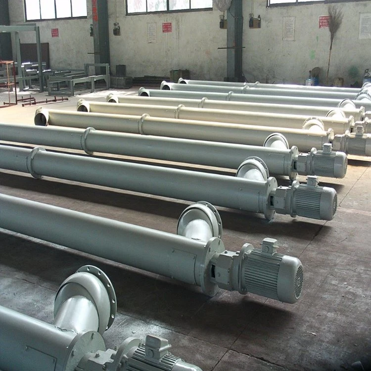 Stainless Steel Auger Spiral Cement Conveyor Factory Screw Conveyor