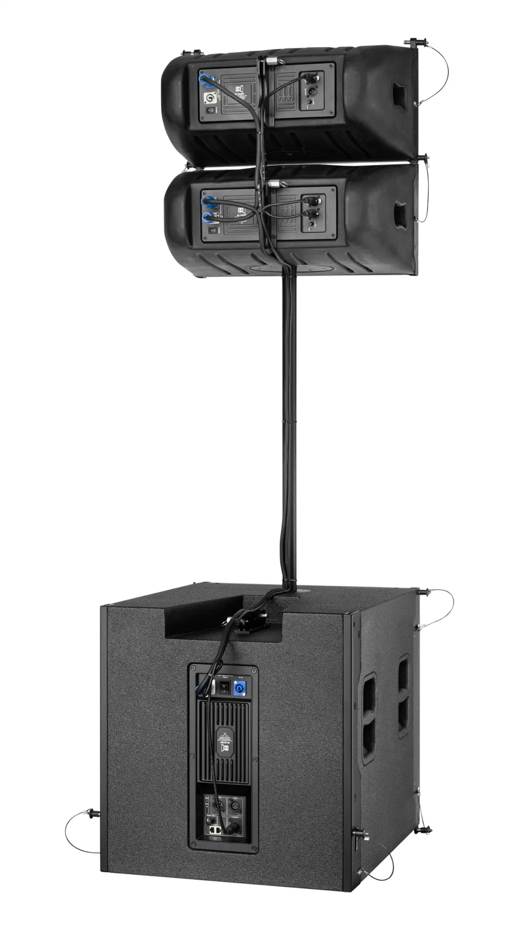 Two-Way Line Array System Birch Plywood Full Range Speaker Multifunctional Versatility Portable Neodymium First Class Component