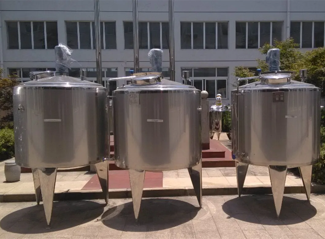 Designed Inside Mirror Stainless Steel Storage Vat for Beverage Chemical Pharmacy