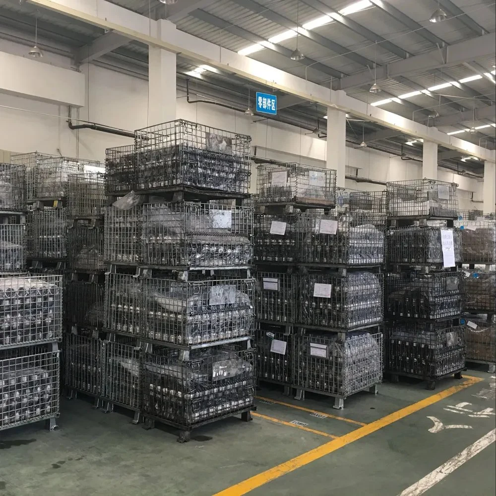 High Quality Collapsible Wire Mesh Pallet Cages Containers Manufacturing