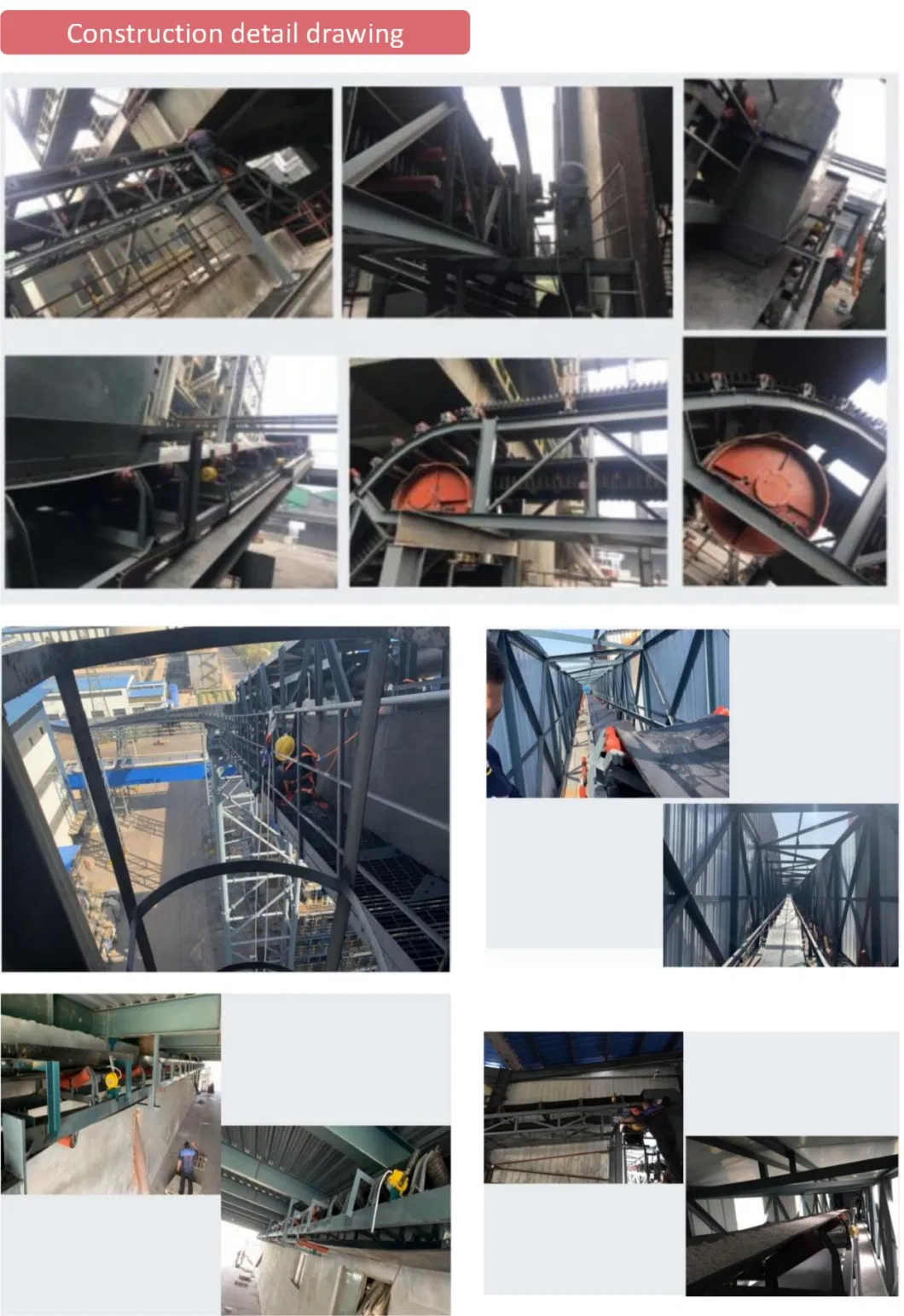 Coal Mining Conveyor System Tear Resistant/Wear Resistant/Heat Resistanct/Fire Resistant/Oil Resistant/Acid and Alkali Resistant Rubber Conveyor Belt