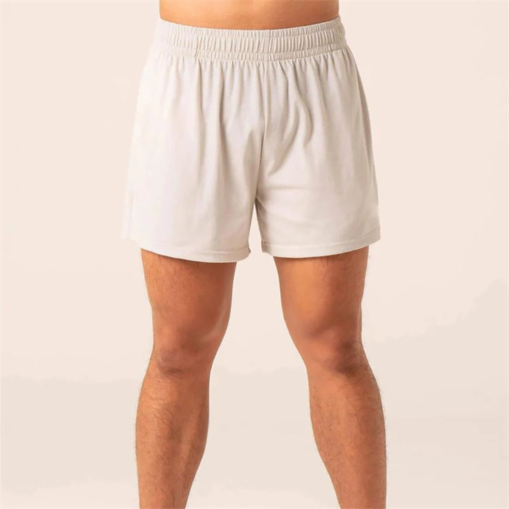 Men Running Shorts Fitness Jogging Quick Dry Active Shorts Custom Logo Double Layer Sports Shorts for Men