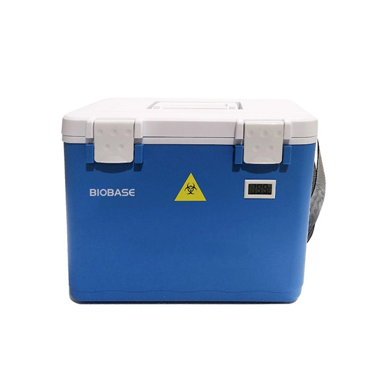 Biobase China Portable Vaccine Freezer Mini 8L Biosafety Transport Box