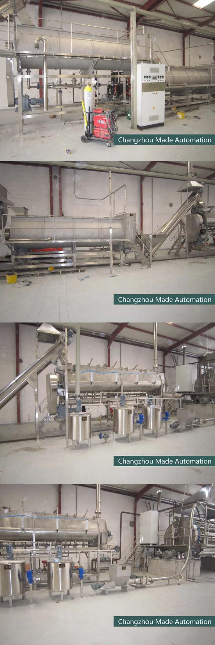 Drum Dryer Integrated Potato Full Powder Production Line