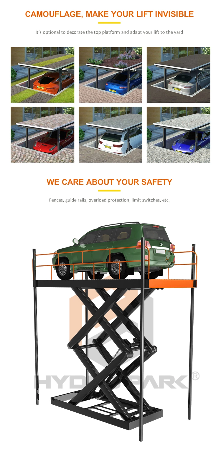 Car Elevator Automatic Parking Lift Vertical Conveyor Car Floor to Floor Lift