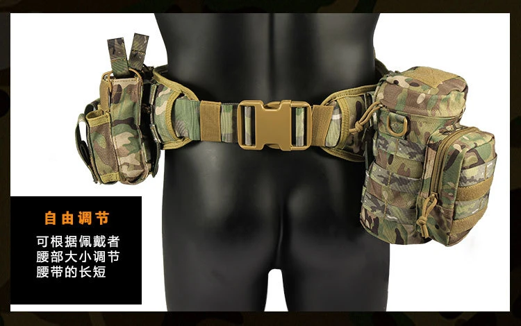 Tactical Fanny Pack Outdoor Belt Bag Multifunctional Carrying Wholesale Tactical Belt