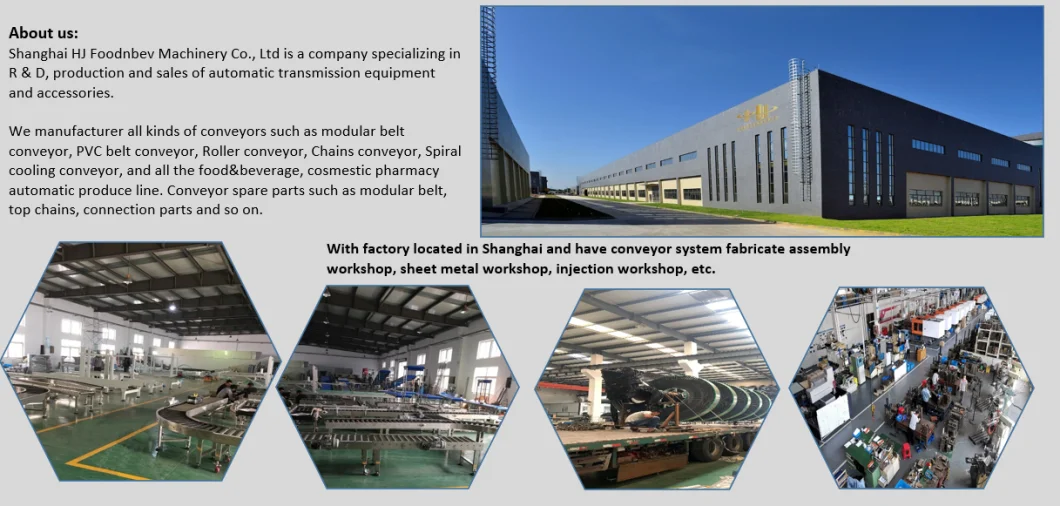 Hot Sale Plastic Modular Conveyor Belt for Conveyor Made in China