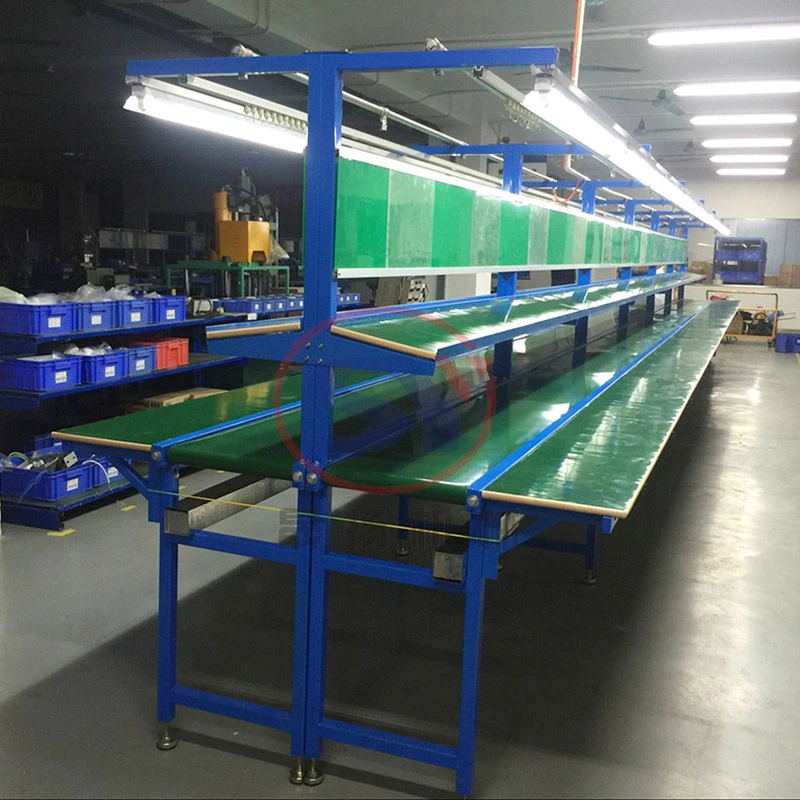 PVC PU Belt Conveyor Food Seafood Transmission Packaging Belt Conveyor