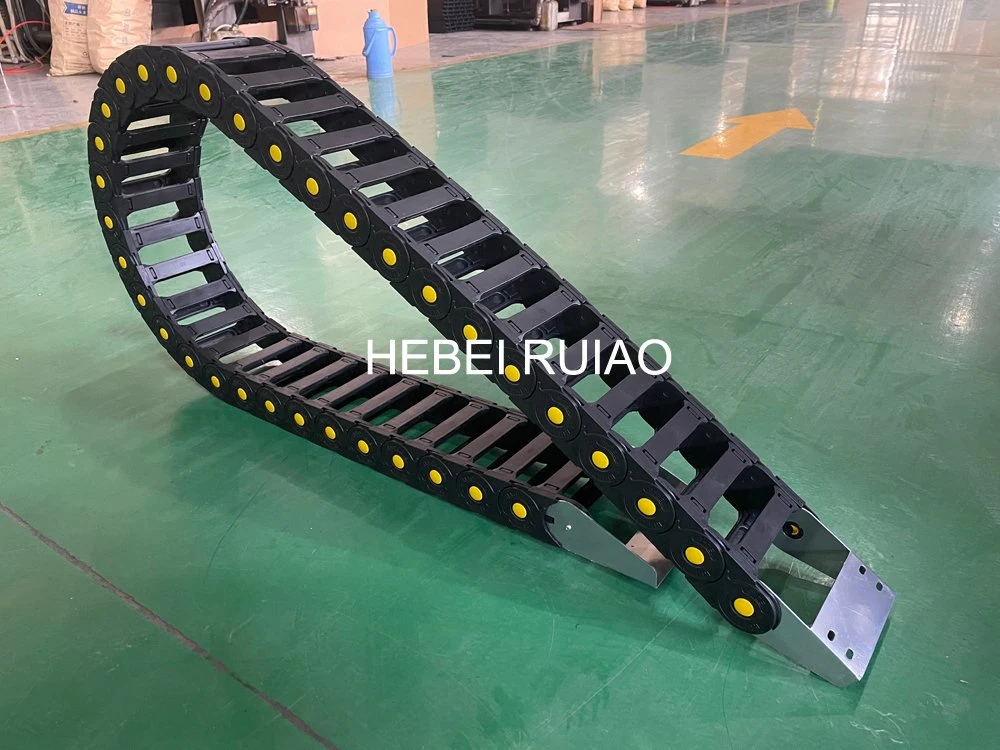 CNC Parts Plastic Drag Chain Flexible Cable Track Chain Cable Carrier Chain for Wires Protection