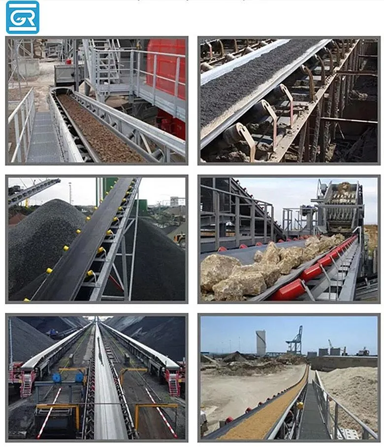 Heavy Load Transportation Steel Cord Rubber Conveyor Belt with High Temperature Resistance for Mining, Harbour, Coal, Agriculture, Industry, Metallurgy