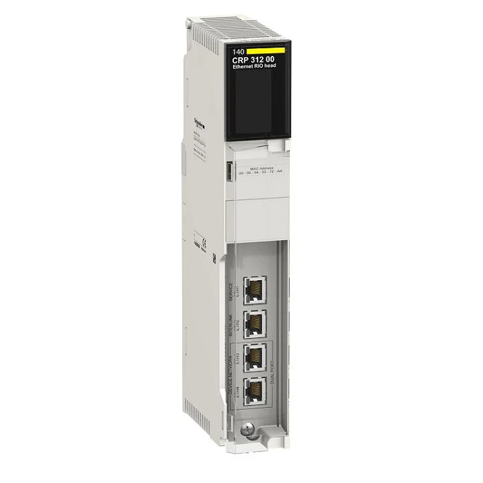 New-Original Schnei-Der-140crp31200 Ethernet-Rio Head-for Quantum-Modicon Standard-Environment 1A 4 Ports Rstp Support Good-Price