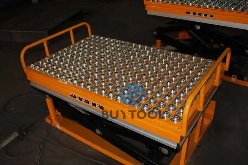High Quality Hydraulic Roller Conveyor Top Scissor Lift