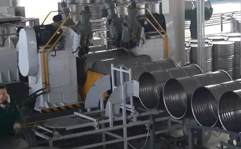 200L Steel Drums Making Machine Steel Barrels Production Line//