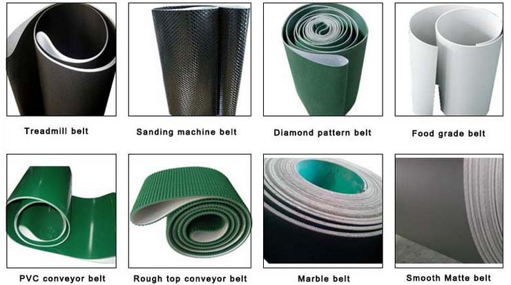 5.0mm Rough Top and Supergrip 2ply PVC Conveyor Belt
