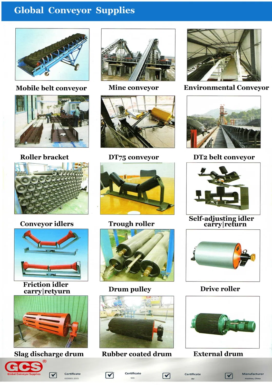 HDPE Roller, UHMWPE Roller, Belt Conveyor Polyethylene Roller Roller Conveyor