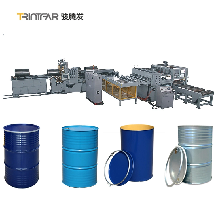 200L Steel Drums Making Machine Steel Barrels Production Line//