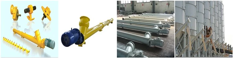 Stainless Steel Auger Spiral Cement Conveyor Factory Screw Conveyor