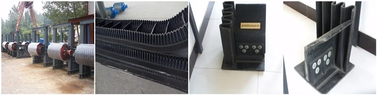 Factory Fire Resistant Grain Transport Rubber Price Belting Sidewall Belt Conveyor System