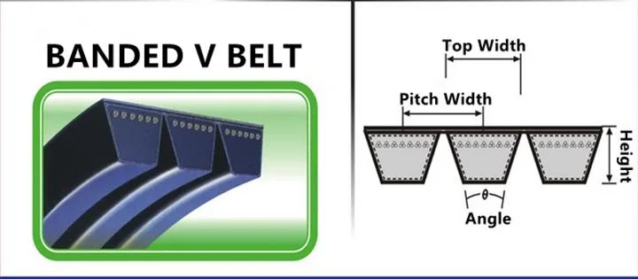 Automotive Industrial Timing Toothed Raw Edge Cogged Drive PVC Silicone PU Rubber Ribbed Pk Poly Flat Transmission Conveyor Wrapped Wedge V Belt