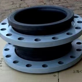 Flange Connection Single Sphere Galvanized Rubber Expansion Joint