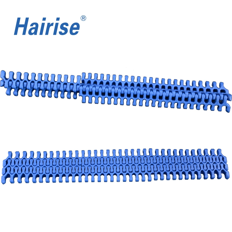 Hairise7910 Flush Grid Mobile Modular Plastic Conveyor Belt