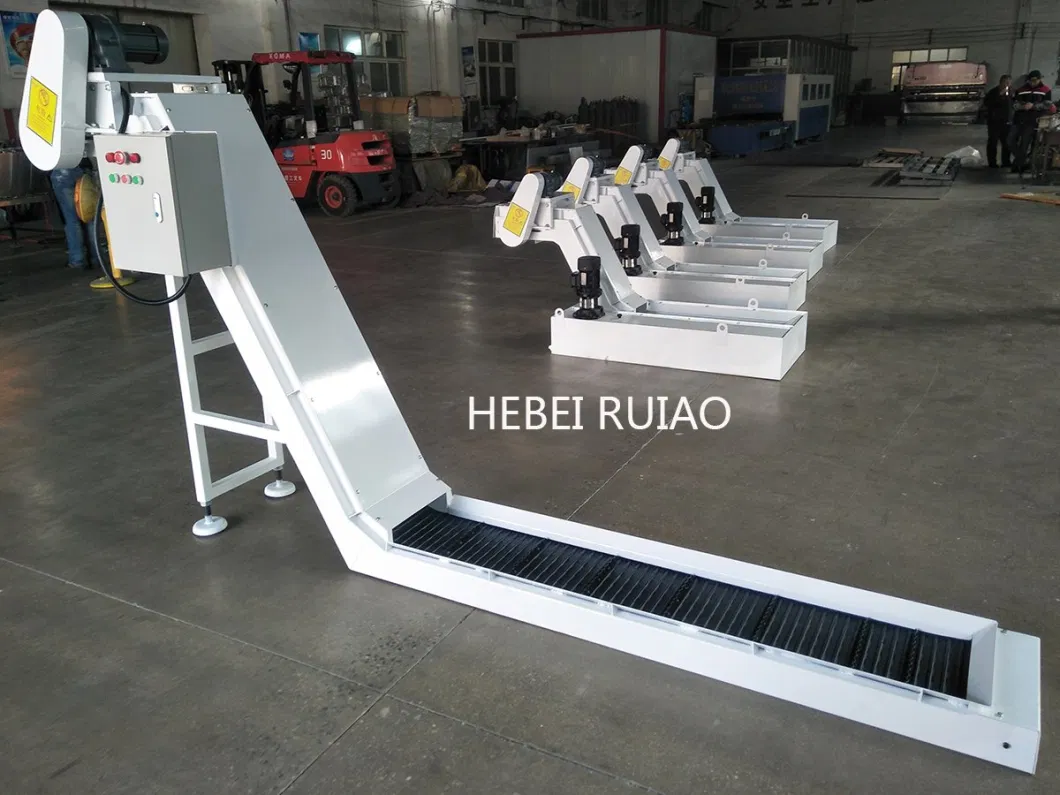 Metal Chain Belt Scraps Conveyor System