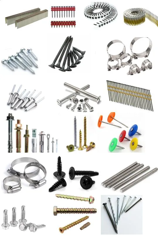 3.5*32 Round Xinruifeng Plastic Bag/Small Box/Bulk Packing Wood Screws Bugle Head Black/Grey Phosphated