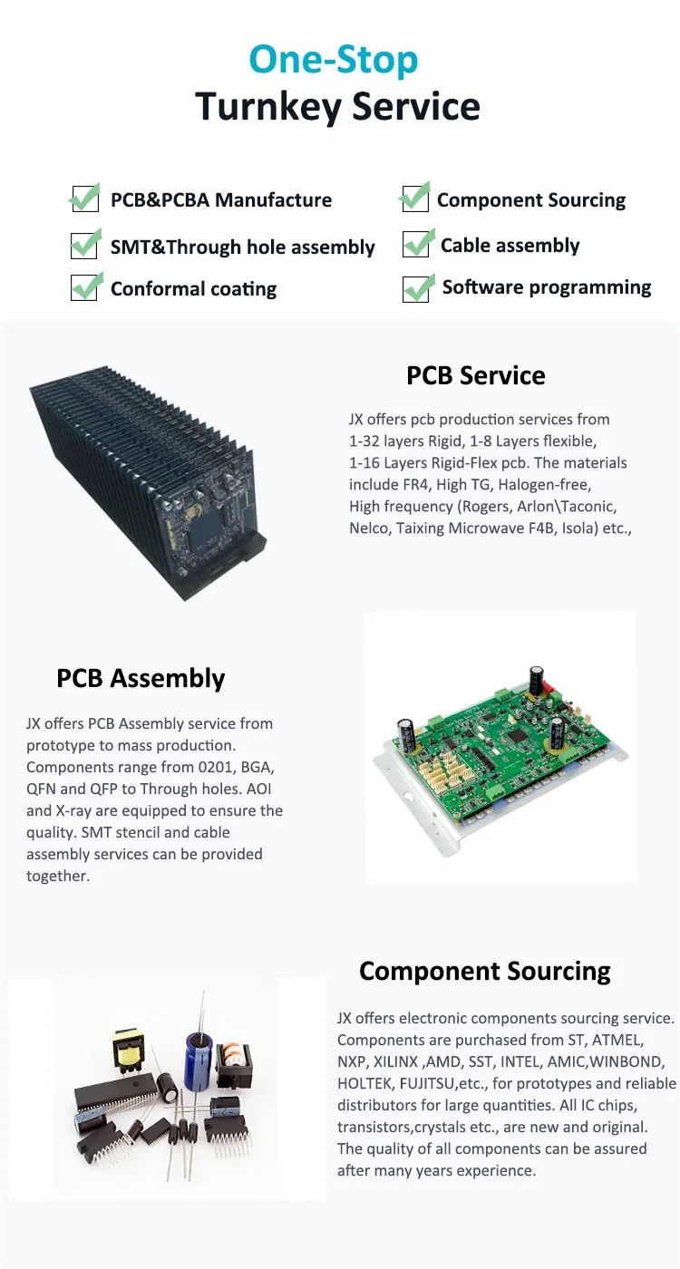 HDI Medical Equipment One-Stop Turnkey PCBA OEM Factory Component Sourcing for PCB Manufacturing for Various Industrial PCBA