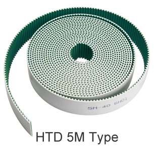 Htd5m Width 25mm Open-Ended Polyurethane Timing Belt for Power Transmission