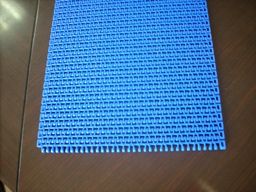 1100 Series Flush Grid Conveyor Modular Belts Straight Running Conveyor Belts Pitch 15.2mm