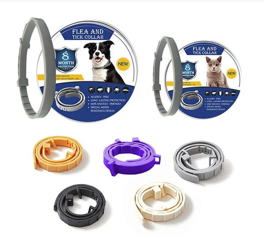 Wholesale Waterproof Pet Collar Adjustable Anxiety Dog Cat Calming Flea and Tick Collar for Pet