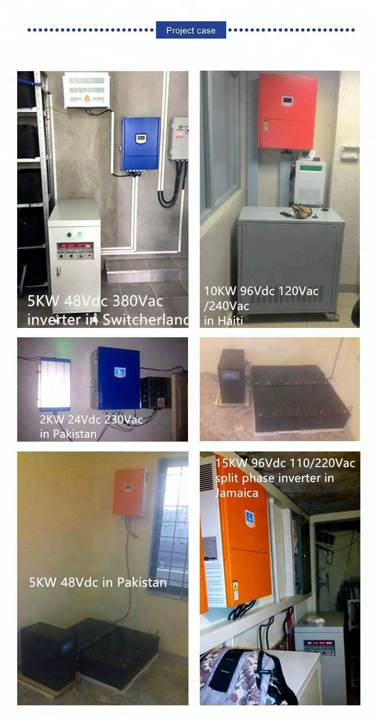 5kw 7.5kw Pure Sine Wave off Grid System of Solar Inverter